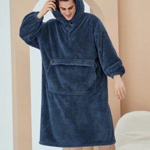 Robe de chambre homme en laine, confort et chaleur