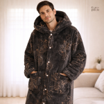 Robe de chambre Pilou Pilou pour homme, style unique