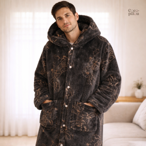 Robe de chambre Pilou Pilou pour homme, style unique