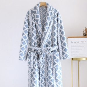 Robe de chambre homme Pilou confortable et doux