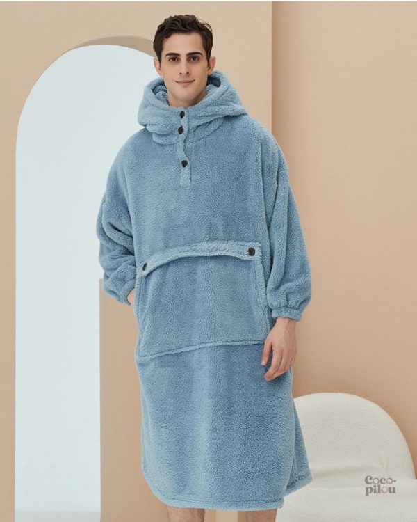 robe-de-chambre-homme-polaire-1 Robe de chambre homme polaire confort doux
