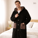 Vêtement d'intérieur confortable pour homme en pilou pilou