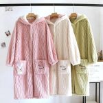 Robe de chambre Pilou Pilou en forme de lapin, style cosy