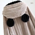 Robe de chambre Pilou Pilou pour femme, style matelassé