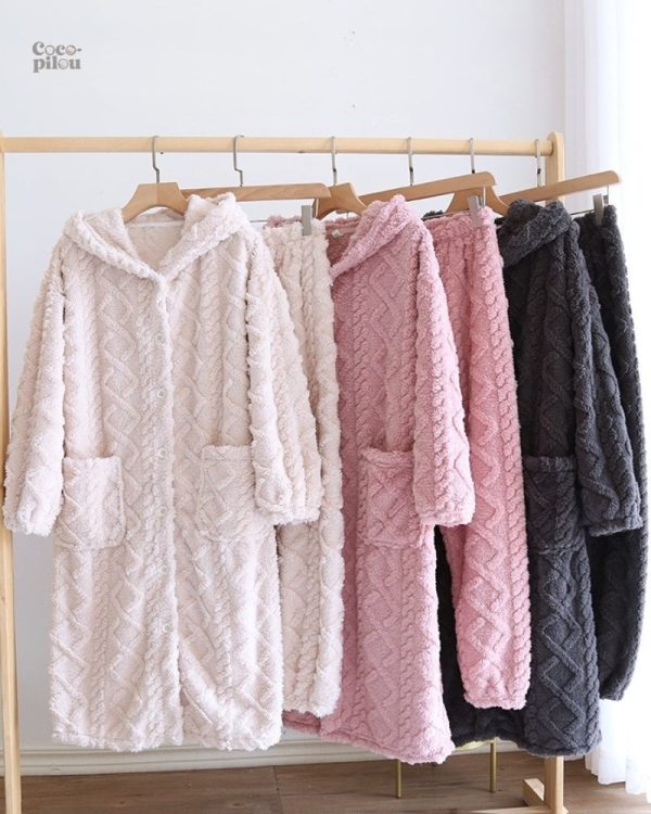 Vêtement d'intérieur Pilou pour femme, style décontracté