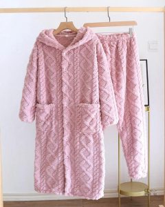 Robe de chambre douce Pilou Pilou pour femme