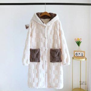 Robe de chambre chaude Pilou Pilou pour femme