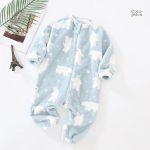 Surpyjama bébé hiver doux et confortable en pilou pilou