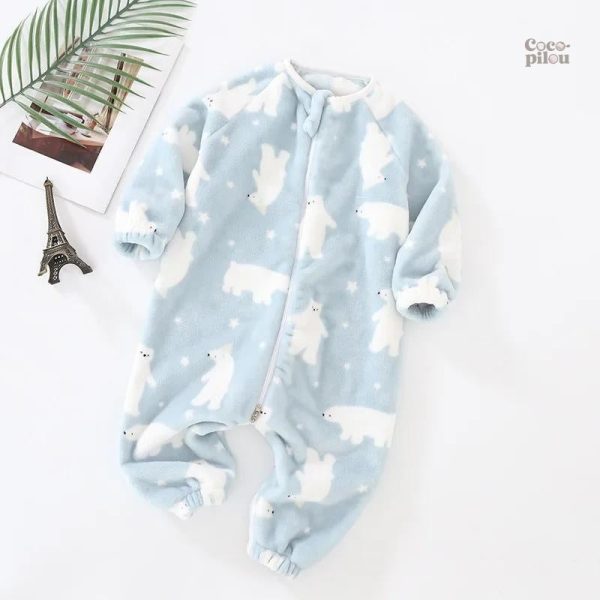 surpyjama-bebe-hiver-1 Surpyjama bébé hiver doux et confortable en pilou pilou
