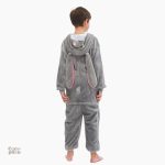 Pilou Pilou garçon en polaire douce, style lapin amusant