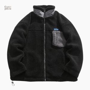 Veste bouclette homme