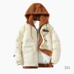 Veste homme chaleur douce, capuche et fourrure élégante