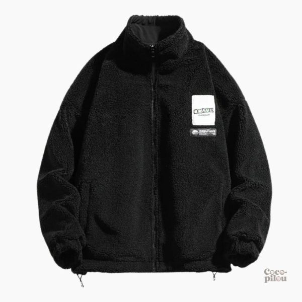 Veste cocooning homme en Pilou Pilou confortable