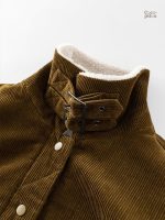 Veste femme en laine avec col en mouton
