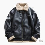 Veste col mouton homme, style Pilou Pilou pour homme