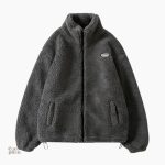 Veste chaude d'intérieur pour femme en pilou pilou