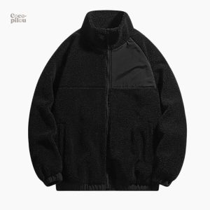 Veste doublée sherpa homme confortable et tendance