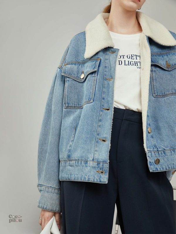 Molletonné et denim : la veste parfaite pour l'automne