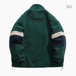Veste douce en moumoute, idéale pour un look décontracté et tendance