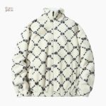 Veste fausse fourrure homme élégante et confortable