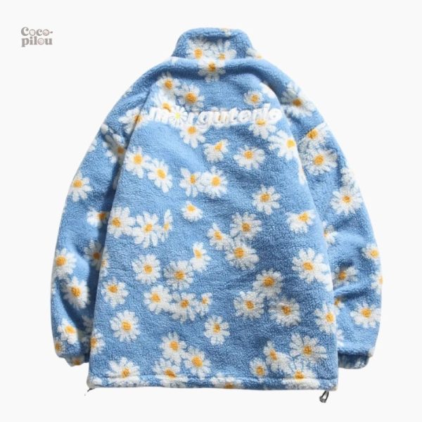Veste femme à motifs floraux, style Pilou Pilou