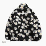 Veste florale pour femme, look moderne et chic