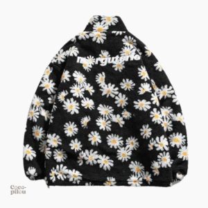 Veste florale pour femme, look moderne et chic