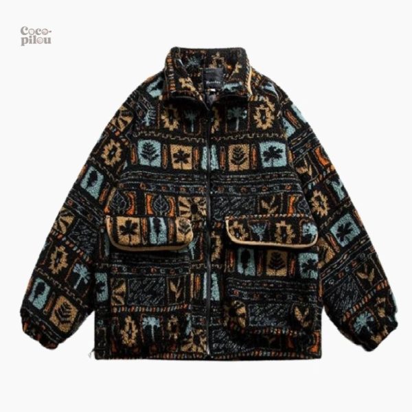 veste-imitation-peau-de-mouton-homme-1 Veste imitation peau de mouton pour homme, style Pilou Pilou