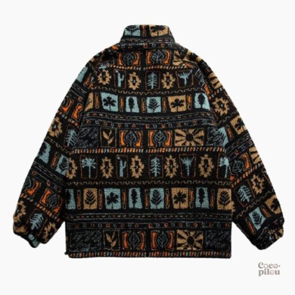 Veste Pilou Pilou homme, confort et chaleur en imitation peau de mouton