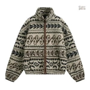 Veste jacquard homme confort et style moderne