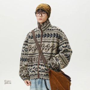 Veste jacquard homme idéale pour le printemps