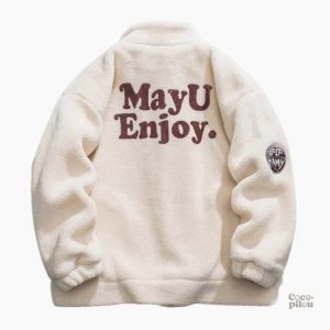 Veste chaude féminine, style pilou pilou, idéale pour l'hiver