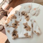 Veste moumoute pour fille chaude et confortable