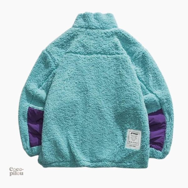 Veste Pilou Pilou femme, coupe ample et moderne, parfaite pour l'hiver