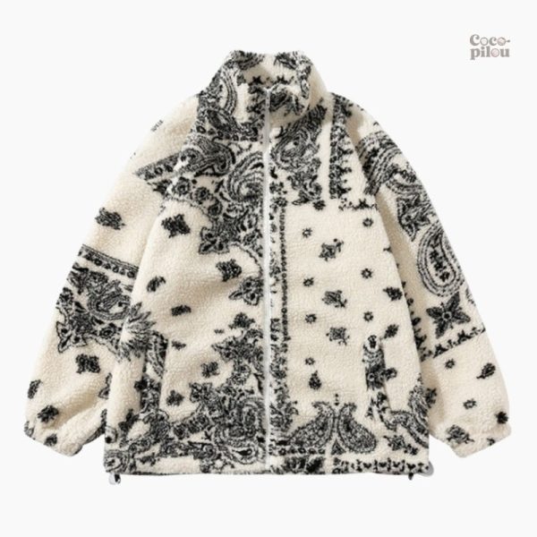 Veste peluche homme confortable et tendance