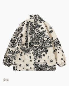 Veste en peluche pour un look décontracté masculin