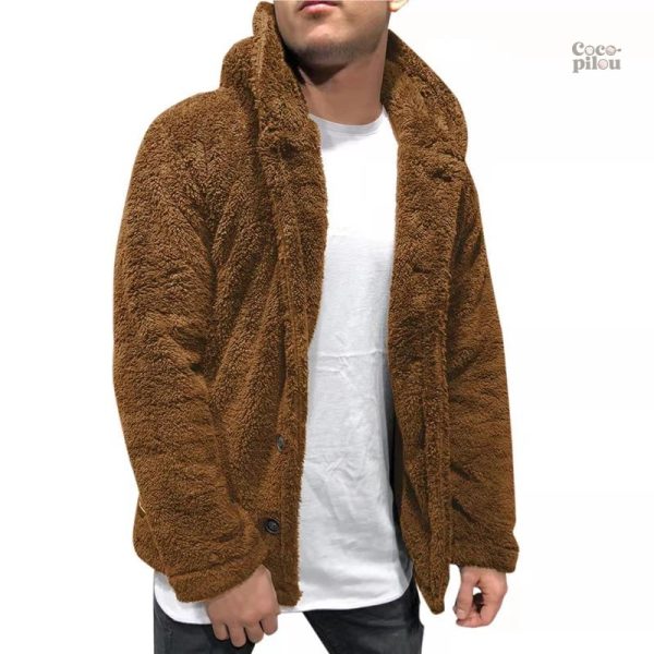 Veste homme pilou, idéale pour les soirées cocooning
