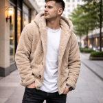 Veste pilou pilou à capuche, choix tendance pour hommes