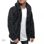 Veste douce et chaude pour homme, style pilou pilou