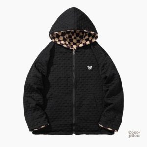 Veste à carreaux pour homme, confort et chaleur