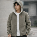 Veste polaire double couche pour homme