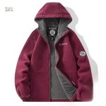 Veste polaire homme au style décontracté