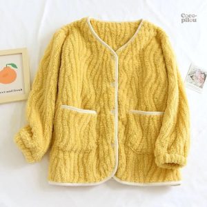 Veste polaire pyjama femme douce et confortable