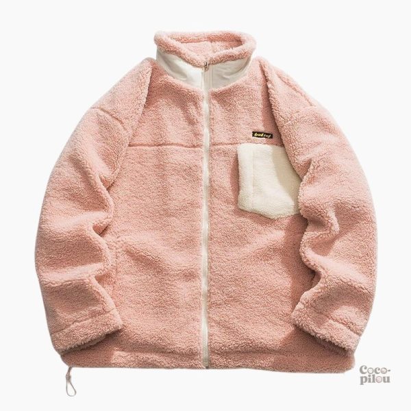 Veste rose homme Pilou Pilou, style décontracté et tendance