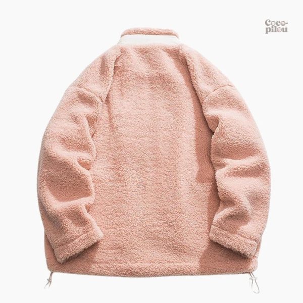 Veste Pilou Pilou rose pour homme, confort et élégance casual