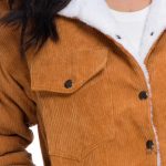 Veste Pilou Pilou en velours côtelé chic